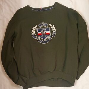Tommy Hilfiger Men's Green Sweater